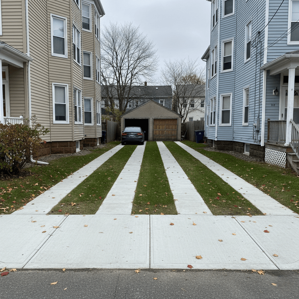 concrete driveway somerville ma