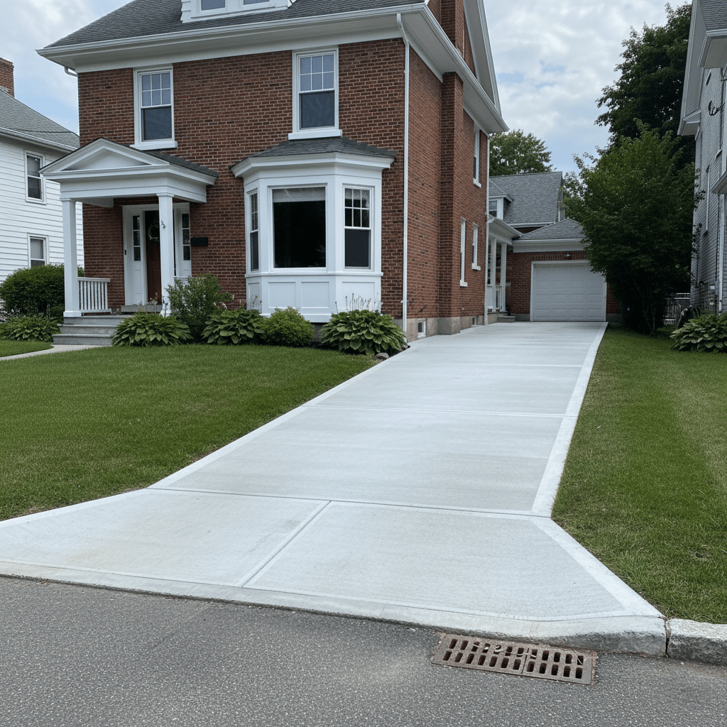 concrete driveways somerville ma